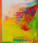Milch & Honig 3, 180x160cm, Acryl, Pigmente, Schellack auf Lwd, 2026