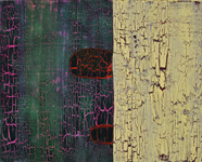 Zeit und Gedächtnis 18, Acryl, Papier, 32x24cm, 2008