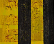 Zeit und Gedächtnis 6, Acryl, Papier, 32x24cm, 2008