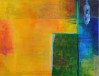 Spielfeld 1, 180x210cm, 2010, Acryl auf LWD