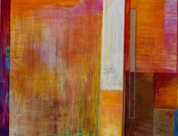 Spielfeld 7, 180x220cm, 2015, Acryl auf LWD