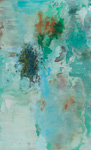 Verdigris 28, 165x100cm, Acryl Oxidation auf Lwd, 2020